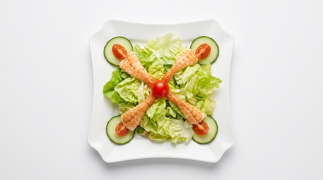 Salade ebi aux crevettes